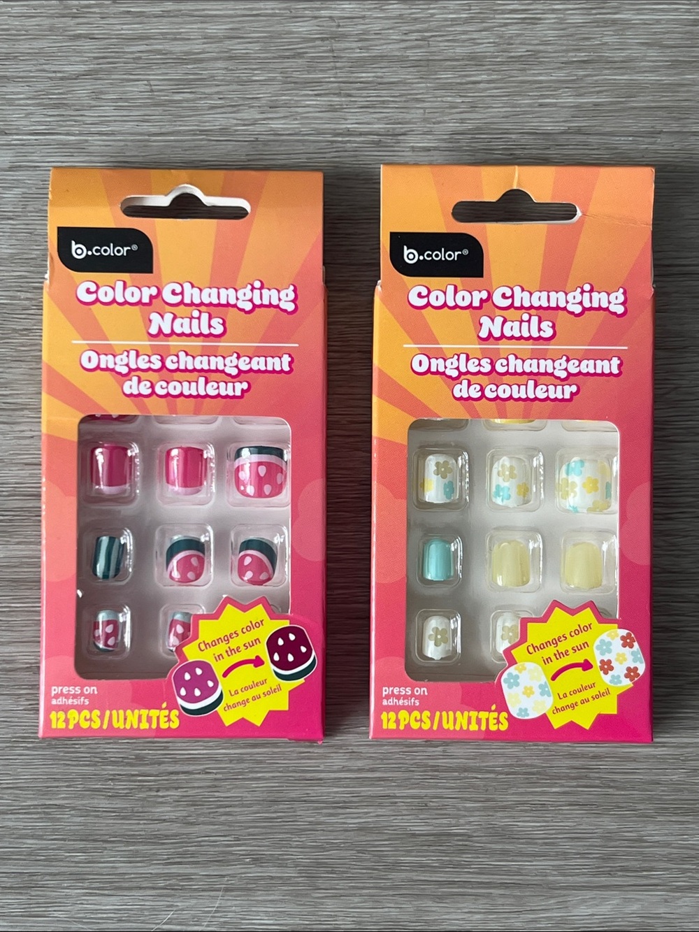 Color Changing Nails (24pcs.)